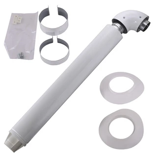 Димохід коаксіальний Ariston 750 мм, &oslash; 60/100 з коліном д/конвекціонного котла, 3318001