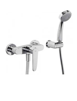 Змішувач для душа TRES FLAT-TRES 20416701 з душовим комплектом