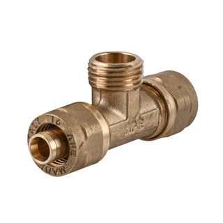 Трійник із зовнішньою різьбою APE ITALY 733 L 16x1/2&Prime;x16