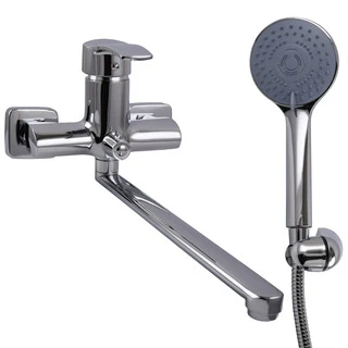 Змішувач для ванної Globus Lux QUEENSLAND GLQU-0208 EURO латунь L350мм(картридж Sedal)