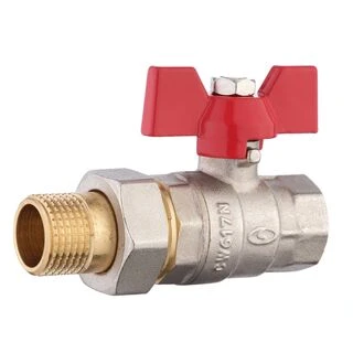 Кран кульовий прямий з американкою SOLOMON 3/4&Prime; ПОСИЛЕНИЙ 1042