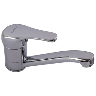 Змішувач для умивальника Globus Lux Solly GLSO-0203М латунь на гайці поворотній 15см