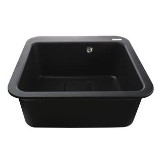 Гранітна мийка Globus Lux BARBORA  графіт 510х510мм-А0001