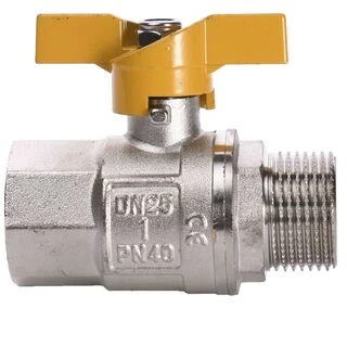 Кран кульовий прямий SELBA 1&Prime; ЗВ ЖБ SL1508