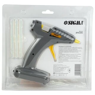 Пістолет термоклейовий автономний &Oslash;8мм 8Вт/6В SIGMA (2721241)