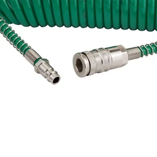 Шланг спіральний поліуретановий (PU) 5м 5.5&times;8мм REFINE (7012061)