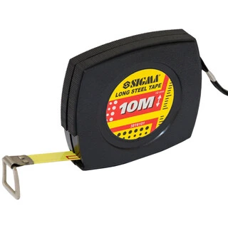Рулетка сталева стрічка 10м&times;10мм SIGMA (3816101)
