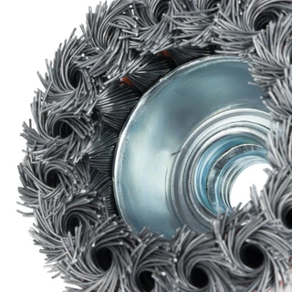 Щітка дротяна чашоподібна &Oslash;65мм М14&times;2 мм (сталева кручена) GRAD (9042065)