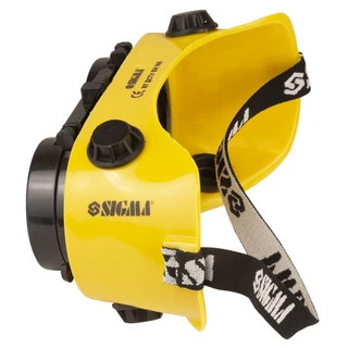 Окуляри зварювальника з відкидним склом (круглі) SIGMA (9413651)