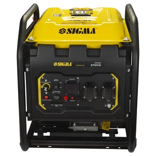 Генератор інверторний бензиновий 220В 4.0/4.5кВт 12л 4-х тактний ручний запуск SIGMA (5710741)
