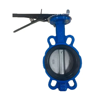 Затвор міжфланцевий &laquo;батерфляй&raquo; 4'' корпус чавун (GGG50) диск чавун (GGG50) EPDM PN16 FLORA (5080214)