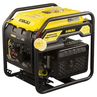 Генератор інверторний бензиновий 220В 5.5/6.0кВт 15л 4-х тактний ручний запуск SIGMA (5710761)