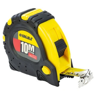 Рулетка магнітна фіксатор + гальмо 10м&times;25мм SIGMA (3823101)