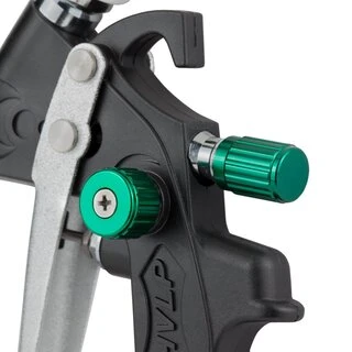 Фарборозпилювач HVLP &Oslash;1.3мм 170-285л/хв 2-3бар в/б 600мл (пласт) REFINE (6812341)