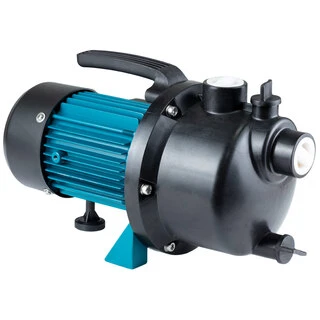 Насос відцентровий самовсмоктуючий 0.8кВт Hmax 38м Qmax 58л/хв пластик LEO EKJ-802P (775307)