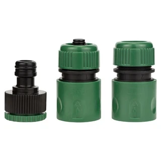 Набір для поливу пістолет-розпилювач 7 режимів, 2 конектори &frac12;" + адаптер &frac12;-&frac34;" (ABS+TPR) GRAD (5012505)