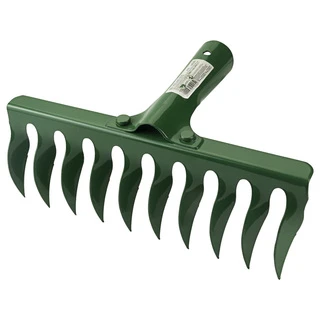 Граблі садові кручені 10 зубців 265&times;82мм заклепувальне кріплення GRAD (5051905)