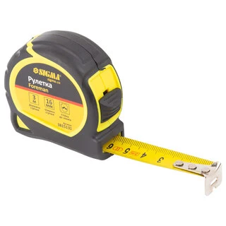 Рулетка Foreman 3м&times;16мм без ремінця SIGMA (3815131)