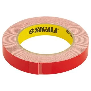 Стрічка двостороння на спіненій основі 15мм&times;5м SIGMA (8430221)