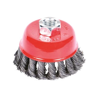 Щітка дротяна чашоподібна &Oslash;85мм М14&times;2мм (сталева кручена) SIGMA (9026081)