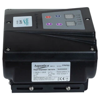 Перетворювач частоти 1~220В &times; 1~220В до 1.1кВт + датчик тиску AQUATICA (AVF-1.1M) (779702)