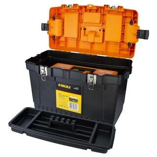 Набір ящиків для інструменту 2в1 металеві замки 413&times;212&times;244мм, 564&times;310&times;388мм SIGMA (7403521)