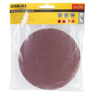 Шліфувальний круг без отворів &Oslash;150мм P40 (10шт) SIGMA (9121331)