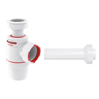 Сифон для раковини Neo Air 1&frac14;"&times;&Oslash;40мм з відведенням WIRQUIN (9541356)