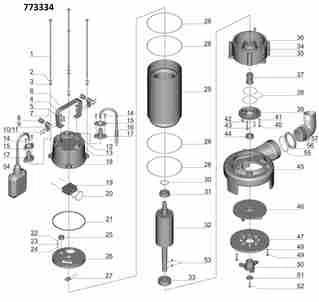 Насос каналізаційний 1.8кВт Hmax 10м Qmax 400л/хв (з ножем) AQUATICA (773334)