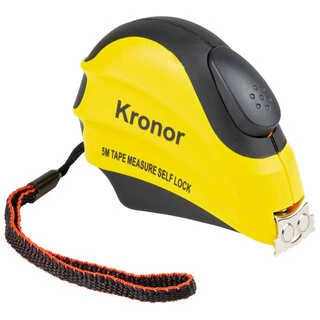 Рулетка магнітна обгумована з автостопом 5м&times;19мм KRONOR (3824011)