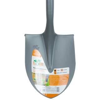 Лопата штикова з пластиковою ручкою 295&times;220&times;1050мм 1.9кг (американка) FLORA (5045754)