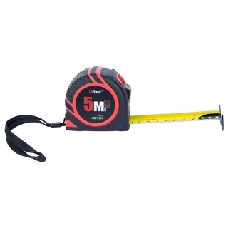Рулетка обгумована з нейлоновим покриттям полотна 5м&times;25мм ULTRA (3825132)