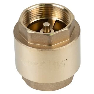 Клапан зворотний F1 1/2"&times;F1 1/2" (латунь) euro 640г AQUATICA (779658)