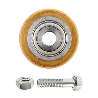 Колесо ріжуче для плиткоріза 22&times;5&times;2мм з підшипником титанове покриття SIGMA (8225401)