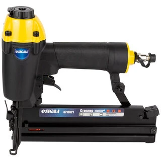 Степлер пневматичний комбінований "Plus" 0.04л/удар 5-7бар скоба 5.8мм (16-40мм) 1.25&times;1мм цвях (10-50мм) 1.25&times;1мм SIGMA (6713321)