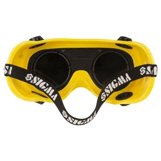 Окуляри зварювальника з відкидним склом (круглі) SIGMA (9413651)