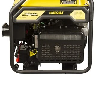 Генератор інверторний бензиновий 220В 5.5/6.0кВт 15л 4-х тактний з виведенням під АВР SIGMA (5710771)
