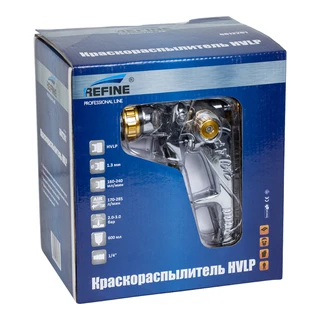 Фарборозпилювач HVLP &Oslash;1.4мм з в/б (пласт) SIGMA (6812261)