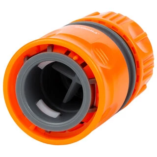 Конектор &frac34;" швидкознімний для шланга 1" аквастоп (ABS) FLORA (5015504)