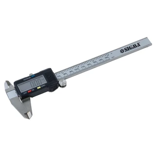Штангенциркуль цифровий 150мм точність &plusmn;0.02мм (пенал) SIGMA (3923021)
