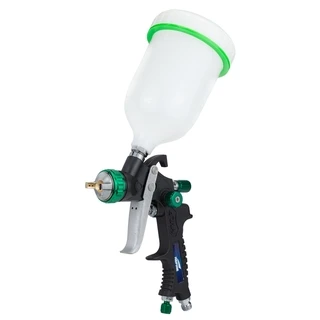 Фарборозпилювач HVLP &Oslash;1.3мм 170-285л/хв 2-3бар в/б 600мл (пласт) REFINE (6812341)