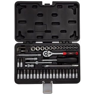 Набір насадок торцевих і біт 1/4" 46шт CrV Taiwan ULTRA (6003162)