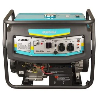 Генератор бензиновий 220В 6.0/6.5кВт 4-х тактний з виведенням під АВР SIGMA (5710331)