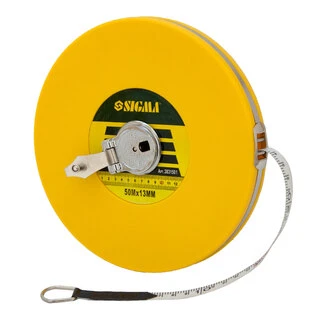 Рулетка скловолокно 50м&times;13мм SIGMA (3831501)