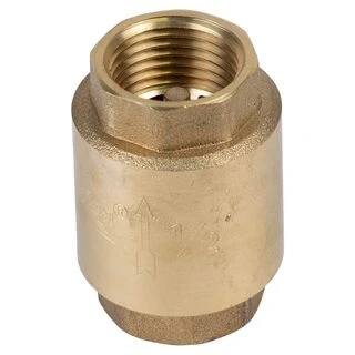 Клапан зворотний F1/2"&times;F1/2" (латунь) euro 130г AQUATICA (779650)