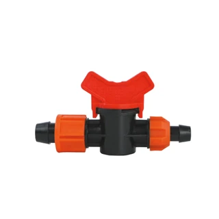 Кран стартовий для крапельної стрічки &Oslash;16мм з піджимом FLORA (5079514)