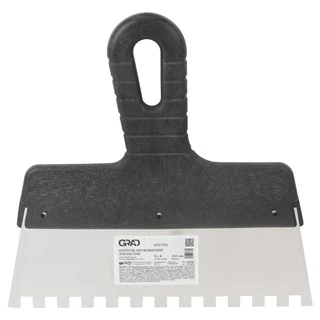 Шпатель зубчастий (нержавіючий) 200мм 8&times;8 GRAD (8321355)