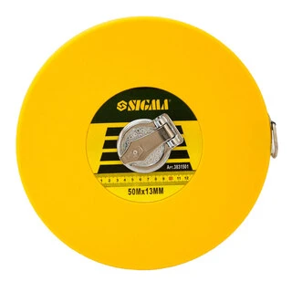 Рулетка скловолокно 50м&times;13мм SIGMA (3831501)