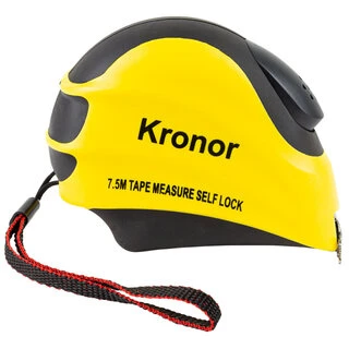Рулетка магнітна обгумована з автостопом 7.5м&times;25мм KRONOR (3824021)
