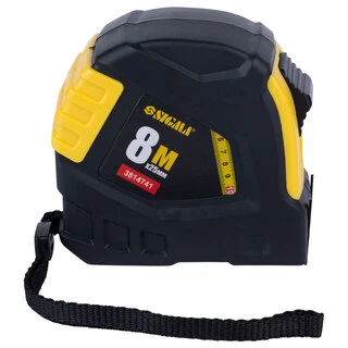 Рулетка обгумована 8м&times;25мм SIGMA (3814741)